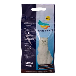 غذا گربه بالغ پلاس مفید(new formulla) وزن دو کیلوگرم